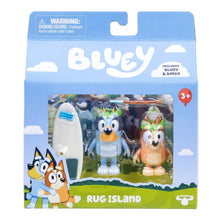 Bluey Figure 2-Pack Rug Island
