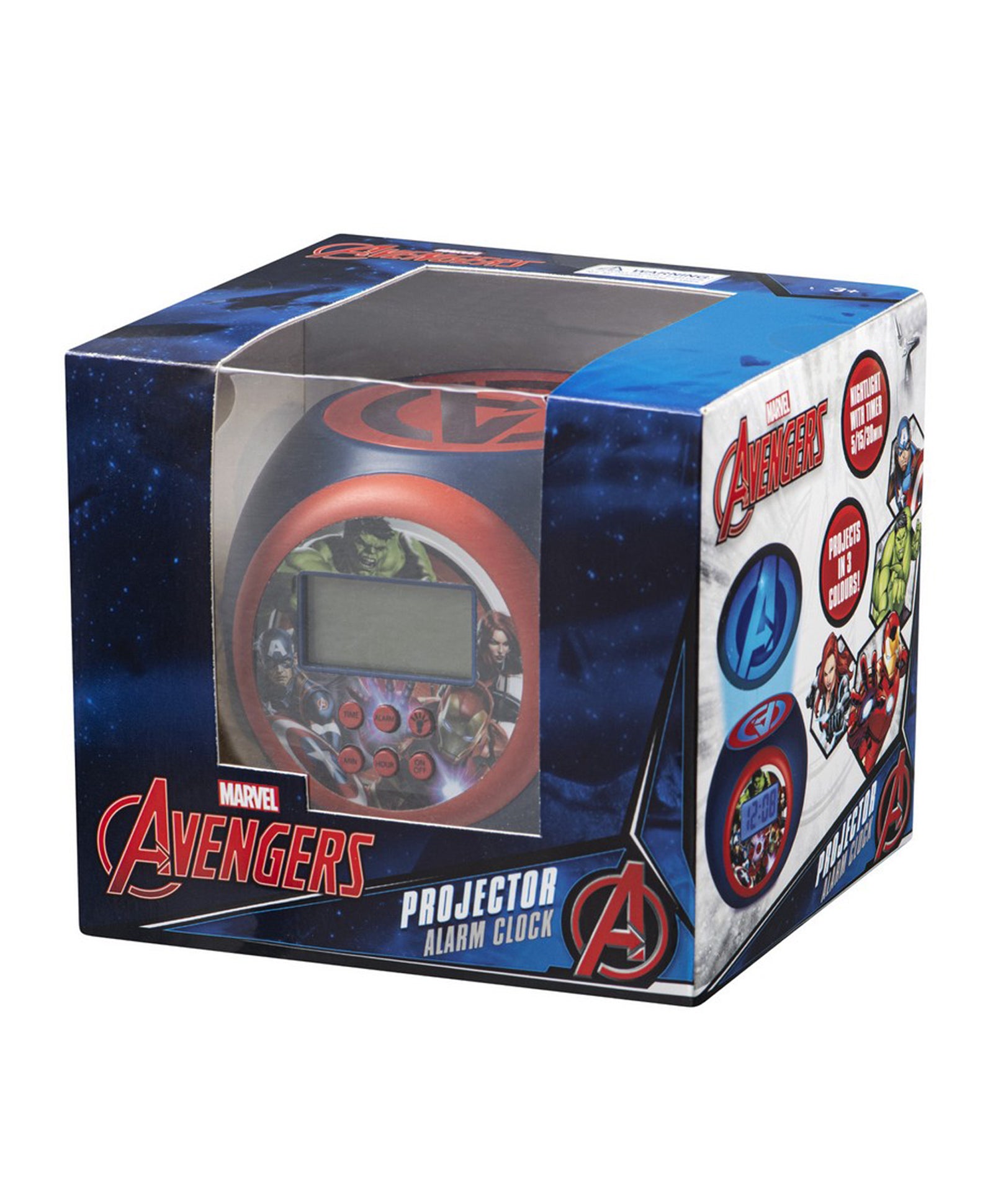Projector Alarm Clock- Avengers