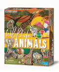 4M Mould & Paint Wild Animals