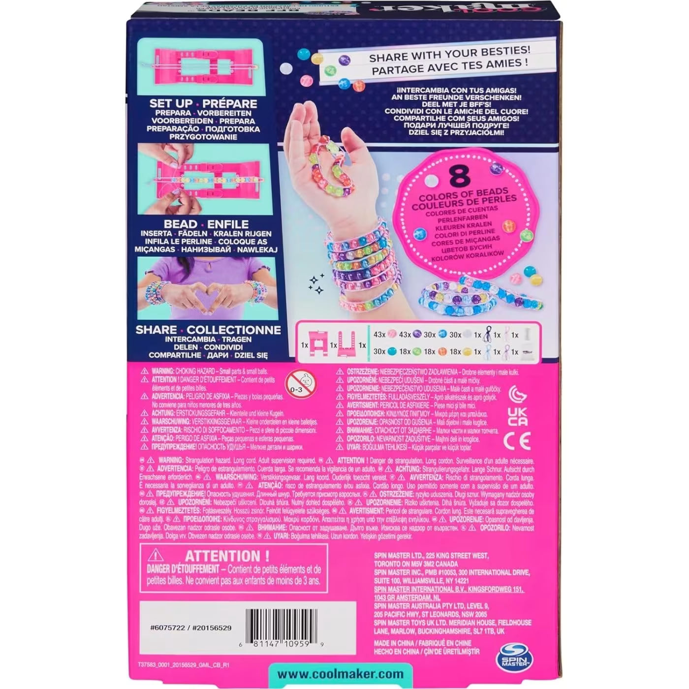 Cool Maker BFF Beads Friendship Bracelet Maker