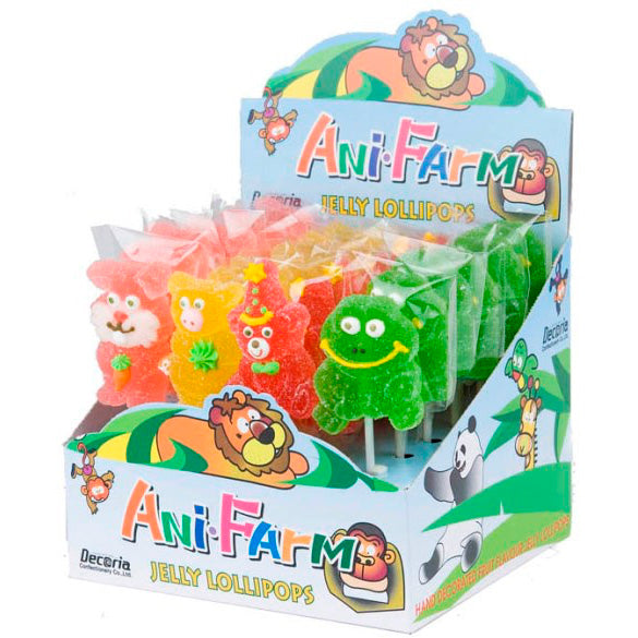Decoria Anifarm Jelly Animal Lollipop 23g