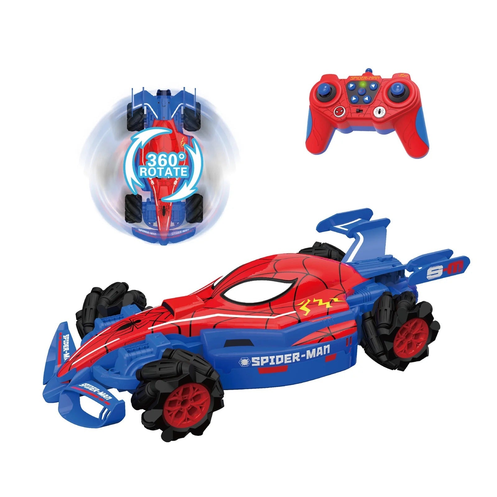 Marvel Avengers Spiderman Stunt drift RC Car