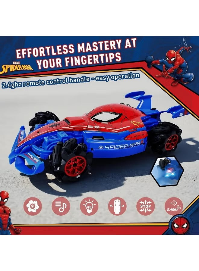 Marvel Avengers Spiderman Stunt drift RC Car