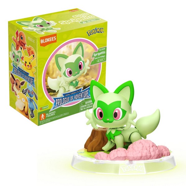 Blokees Figures Pokemon Sprigatito