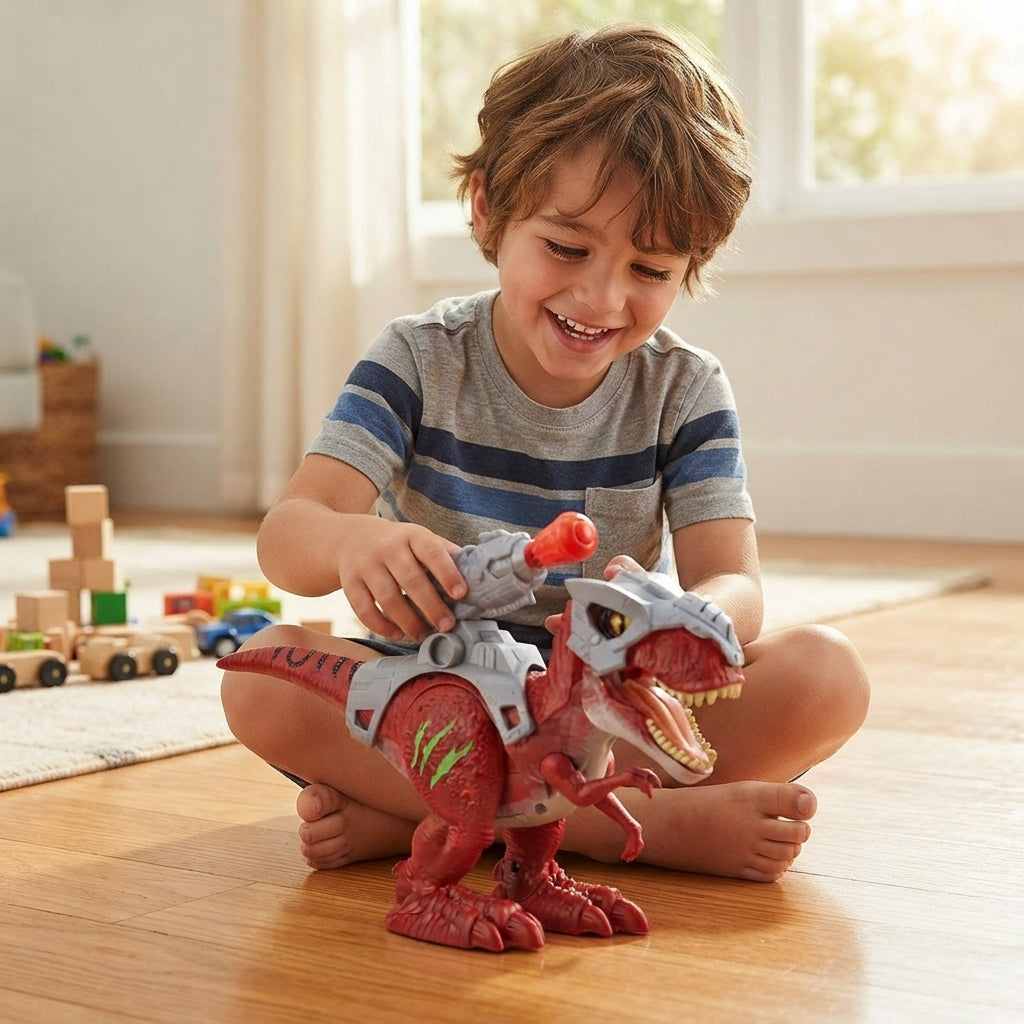 ZURU Robo Alive Dino Wars T-Rex with Dino Blaster