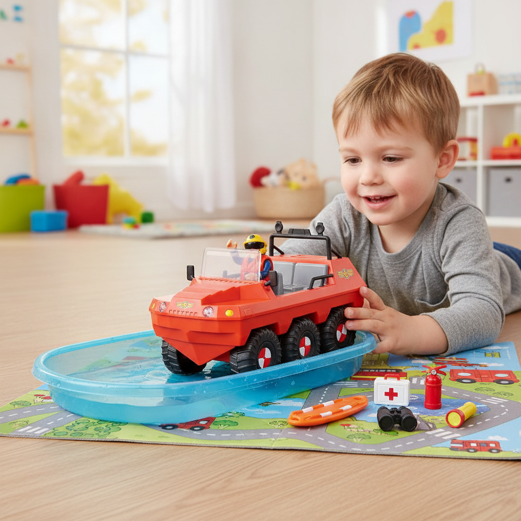 Fireman Sam Hydrus Amphibious Rescue Vehicle
