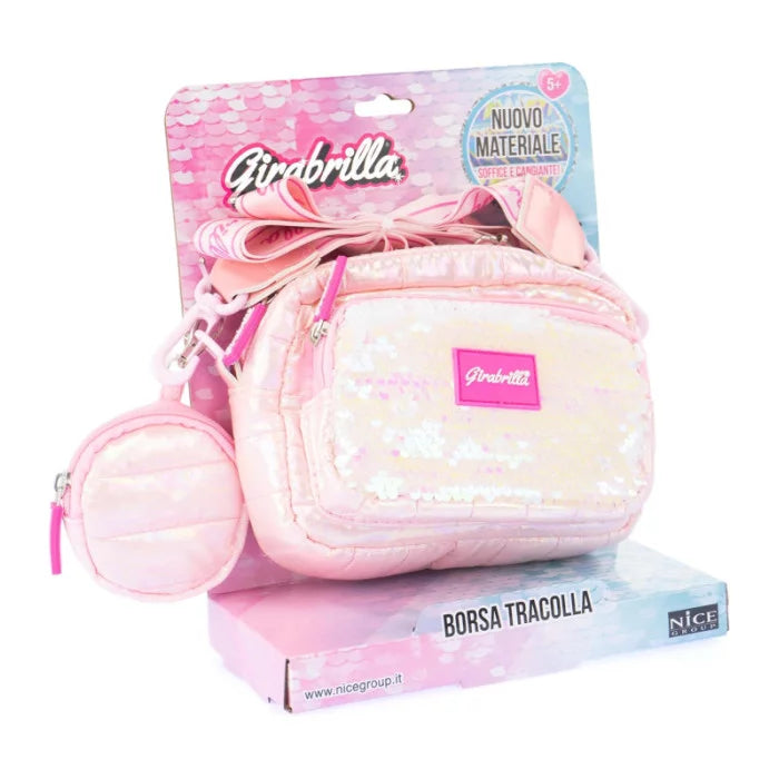 GIRABRILLA PUFFER POCHETTE - BORSA TRACOLLA (LIGHT PINK)