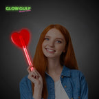 Glow Heart Wand Light-Up Party Accessory for Valentine's Day & Celebrations