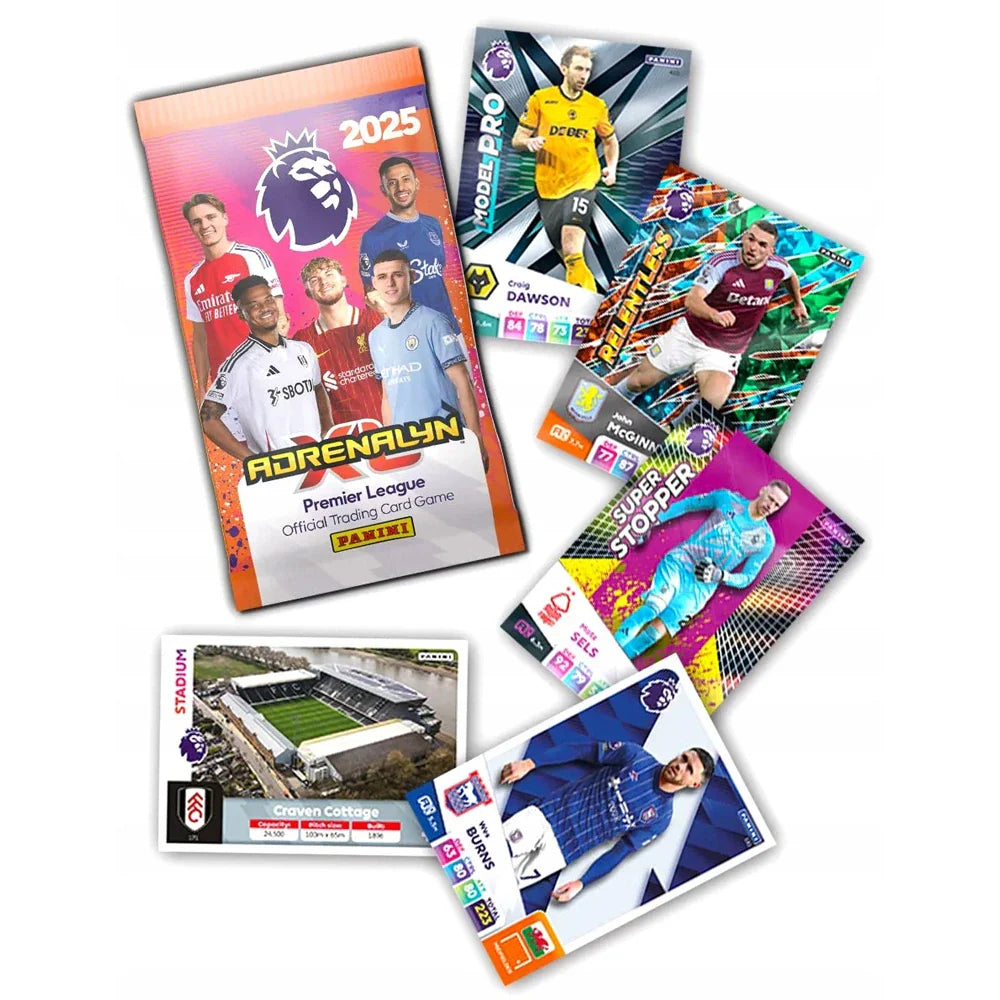 Panini Premier League 2025 Adrenalyn XL Trading Cards Pack