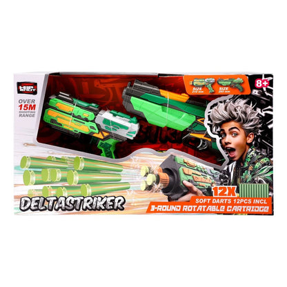 Hip Shot Combo Deltastriker (x2 Blaster) (w/ x12 Darts)