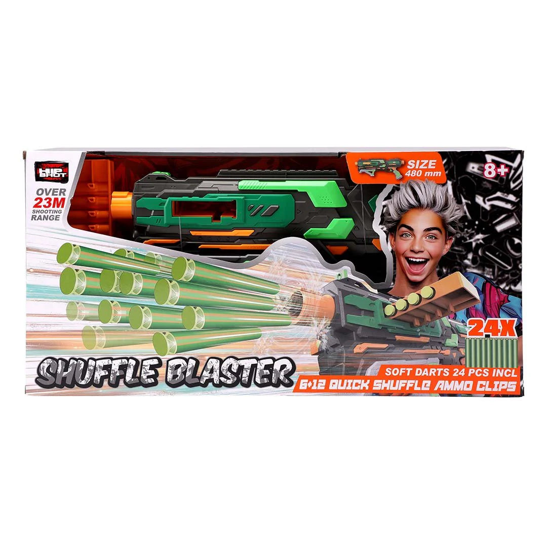 Hip Shot Shuffle Blaster (w/ x24 Darts)