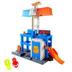 Hot Wheels City Downtown Police Station Playset with Police Car