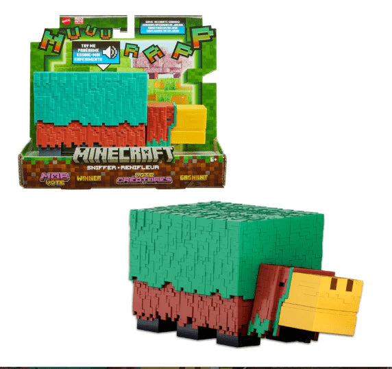 Minecraft The Sniffer Interactive Figure with Sounds 3.25 Inch