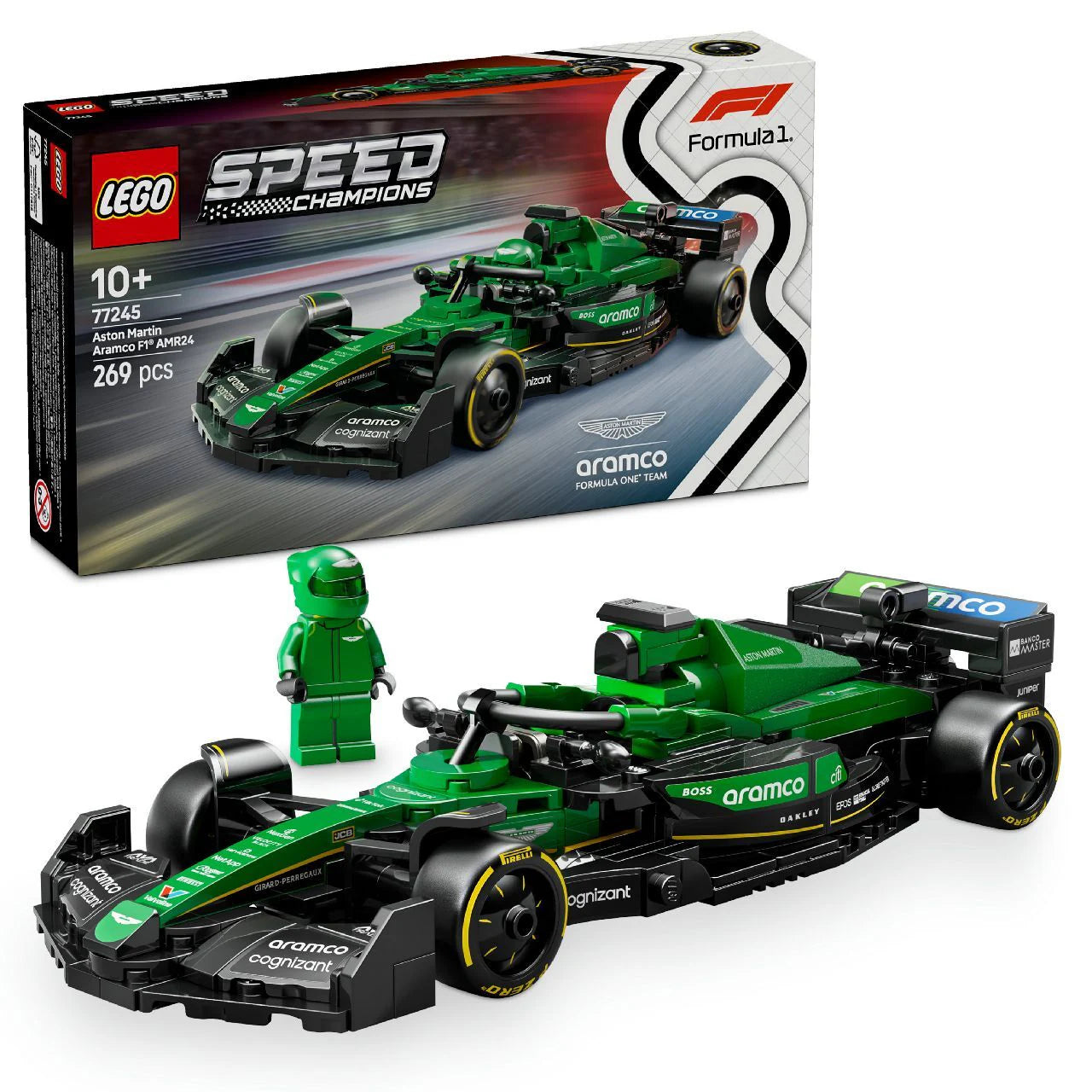 77245 Aston Martin Aramco F1 AMR24 Race Car