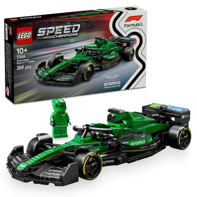 Lego Aston Martin Aramco F1 AMR24 Race Car Construction playset