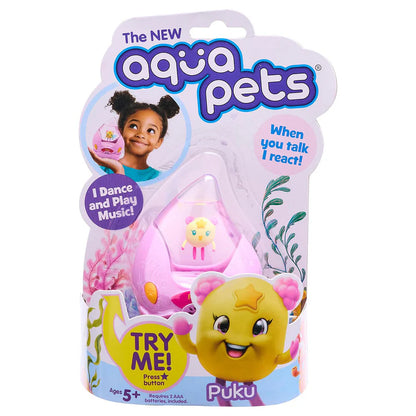 Aqua Pets Puku Interactive Pet Toy with Lights & Sounds