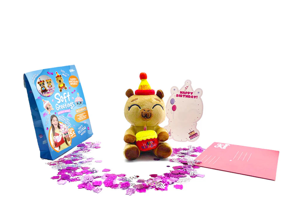 Soft Greetings Birthday Plush Toy