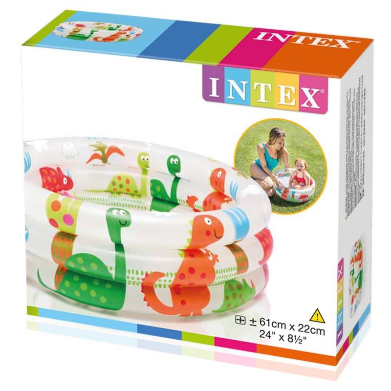 INTEX DINOSAUR 3 RING BABY POOL