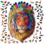 Wooden City Mystic Lion Wooden Puzzle L 250 Pieces