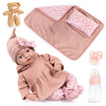 Bayer Baby Doll Reborn 38Cm With Blanket & Pillow