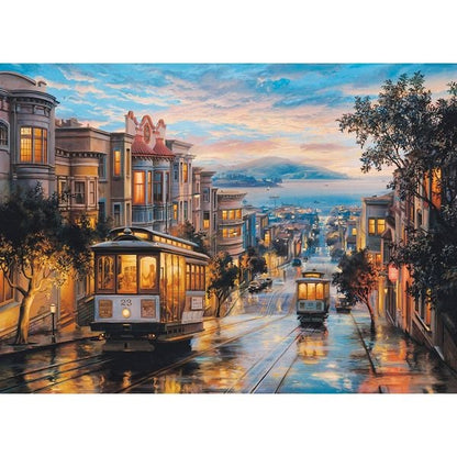 Eurographics San Francisco Cable Car Heaven 1000 Piece Puzzle