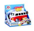 Volkswagen Press & Go Samba Bus – Red & Blue