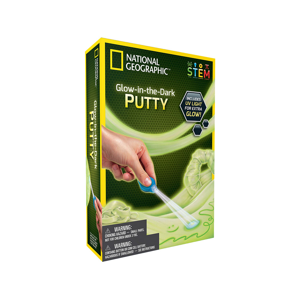 National Geographic Glow-In-The-Dark Putty