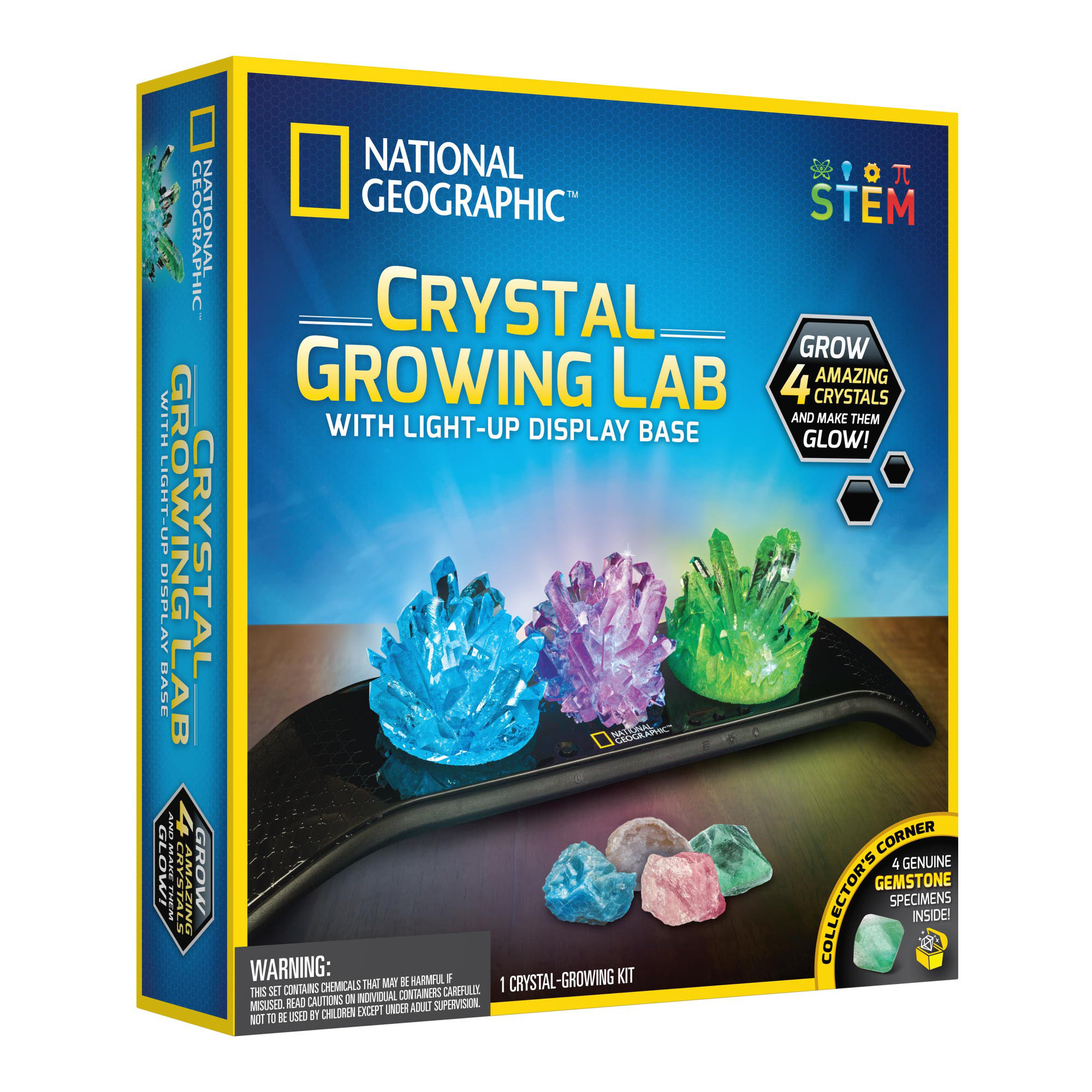 816448029776_RTNGLITCRYSTAL_Box.jpg National Geographic Light Up Crystal Growing Kit