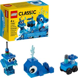 LEGO Classic Creative Blue Bricks Set