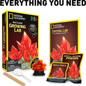 National Geographic Crystal Grow Red