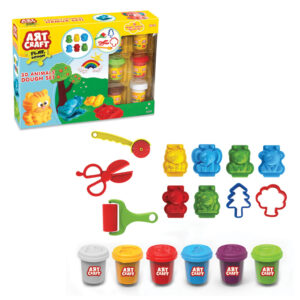 Art Craft Animals Dough Set