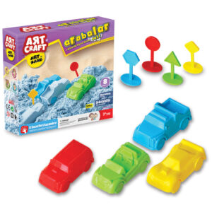 Art Craft 500 GR Cars Modeling Play Sand Set