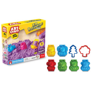 Art Craft 500GR 3D Animals Modeling Play Sand