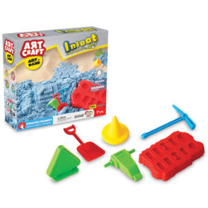 Art Craft 500 Gr Build Modeling Play Sand Set