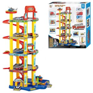 Garage Playset With Elevator Accessories