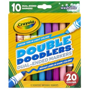 Crayola 10 CT Washable Double Doodlers