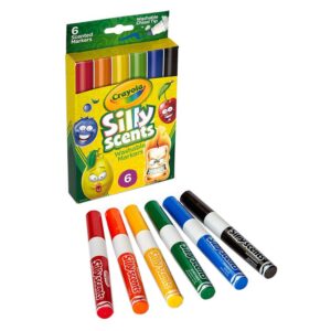 6 CT BL Chisel Tip Scented Markers