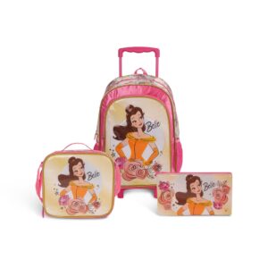 Disney Princess Belle And Roses 3N1 Trolley Box Set 18"