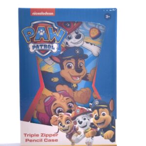 Paw Patrol 3 Zippers Pencil Case