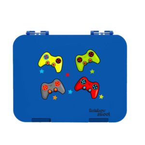 Rainbow Skool 4-6 Compartment Lunch Box – Joystick Blue