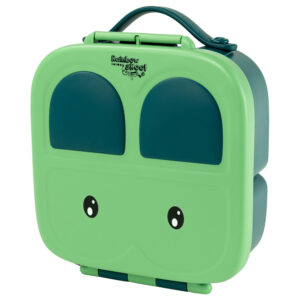 Rainbow Skool 4 Compartment Bunny Lunchbox – Green