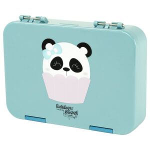 Rainbow Skool – 4/6 Compartment Lunchbox – Blue Panda
