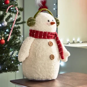 Chamdol Led Mesh Tinsel Snowman 105cm