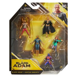 DC Black Adam Fig. 2" - 5 Pack Set