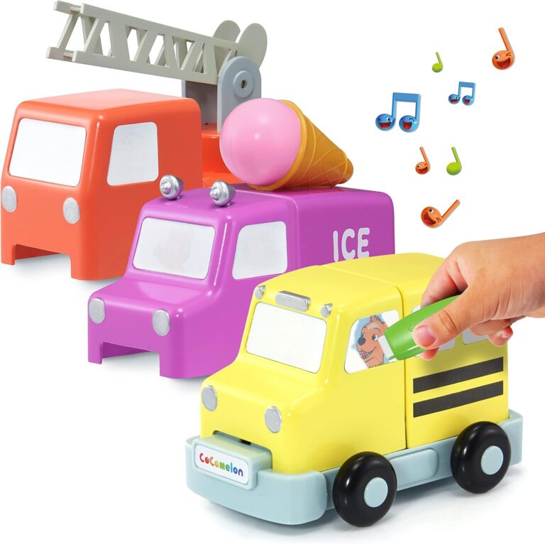 Cocomelon Build & Reveal Musical Vehicles