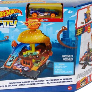 Hot Wheels City Downtown Burger Blitz