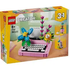 LEGO Creator 3in1 Typewriter with Flowers