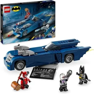 Batman™ with the Batmobile™ vs. Harley Quinn™ & Mr. Freeze™