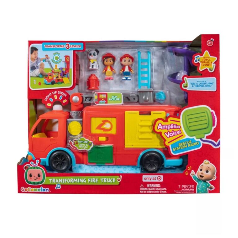 CoComelon Deluxe Transforming Firetruck