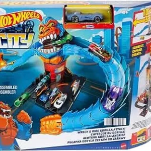 Hot Wheels City Nemesis Gorilla Garage